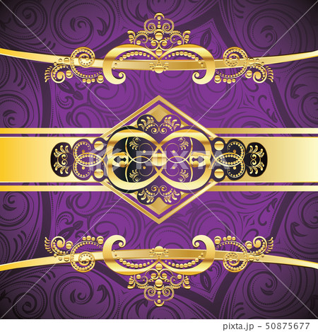 Purple Decorative Background Purple Decorative Background 50875677