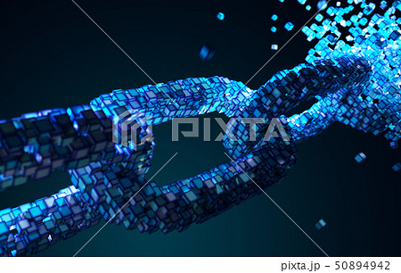 Blockchain technology concept Blockchain technology concept 50894942