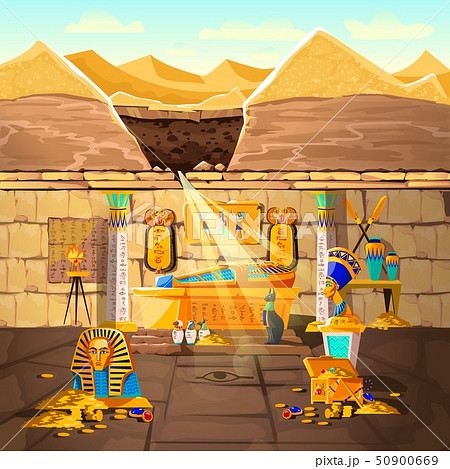 Ancient Egypt pharaoh underground lost tomb 50900669
