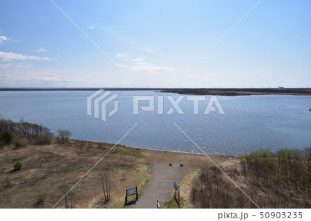 春の北海道苫小牧市ウトナイ湖の風景を撮影 春の北海道苫小牧市ウトナイ湖の風景を撮影 50903235