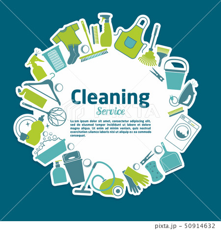 Cleaning service illustration. Cleaning service illustration. 50914632