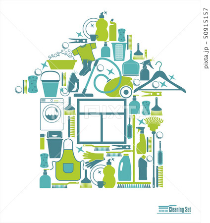 Cleaning background illustration. 50915157