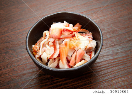 北寄貝の貝ヒモ 50919362