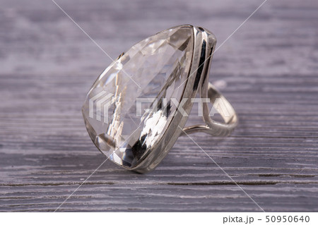 The special facet gives to a ring amazing transpar The special facet gives to a ring amazing transpar 50950640