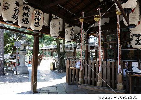 御香宮神社の拝殿 50952985