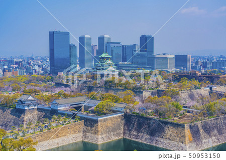 大阪 春の大阪城 大阪 春の大阪城 50953150