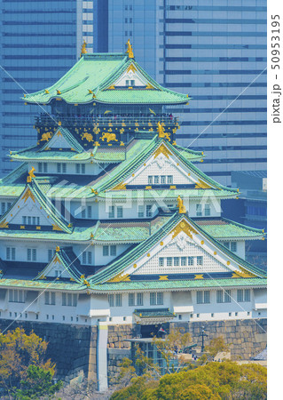 大阪 春の大阪城 大阪 春の大阪城 50953195