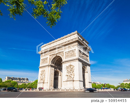 パリ　凱旋門 50954455