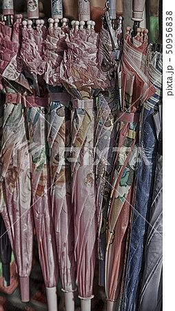 in a market texture of umbrella in a market texture of umbrella 50956838