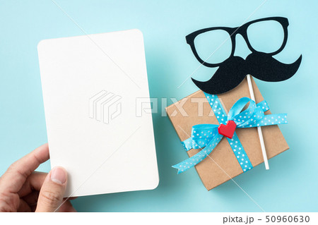top view of fathers day concept with copy space 50960630