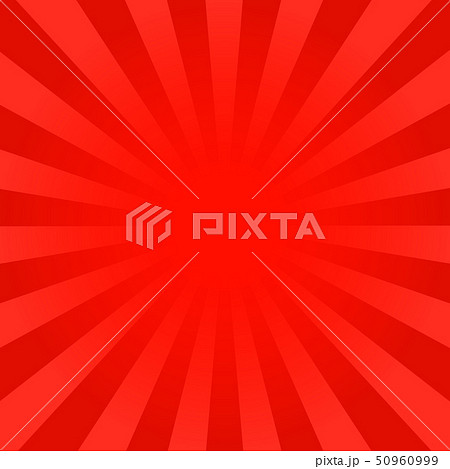 Bright red rays background 50960999