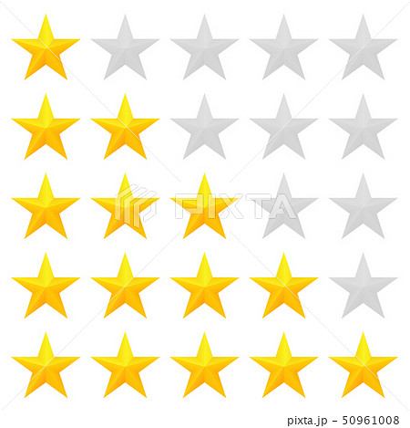 Golden stars rating 50961008