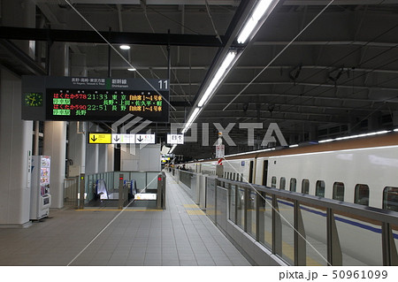 北陸新幹線 飯山駅にて 北陸新幹線 飯山駅にて 50961099