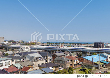 【東海道新幹線 小田原駅付近】 【東海道新幹線 小田原駅付近】 50961862