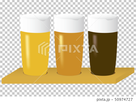 ビール 三種飲み比べ ビール 三種飲み比べ 50974727