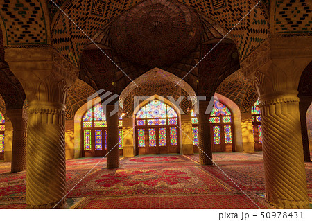Nasirolmolk Mosque in Shiraz, Iran Nasirolmolk Mosque in Shiraz, Iran 50978431