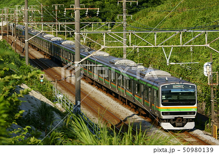 E231系　上野東京ライン・宇都宮線直通　普通・宇都宮行き 50980139
