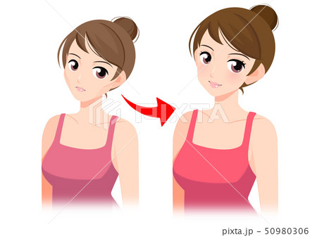 Plastic surgery concept, beauty health procedure vector illustration 022 50980306