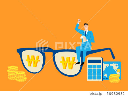 Korean year-end settlement illustration 002 50980982