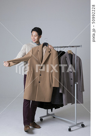 Attractive young man. sale, shopping, fashion, and style concept photo 244 50992228