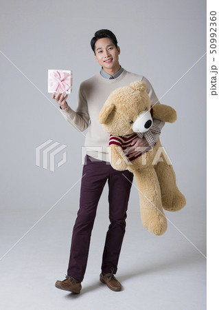 Attractive young man. sale, shopping, fashion, and style concept photo 204 50992360