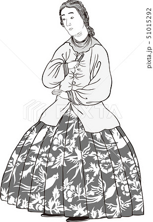 浮世絵 異人 その5 白黒 浮世絵 異人 その5 白黒 51015292