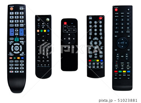 remote on white background remote on white background 51023881