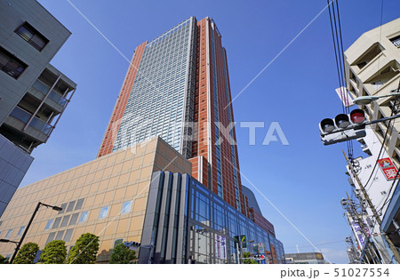 日本の東京都市景観 キャロットタワーなどを望む 日本の東京都市景観 キャロットタワーなどを望む 51027554