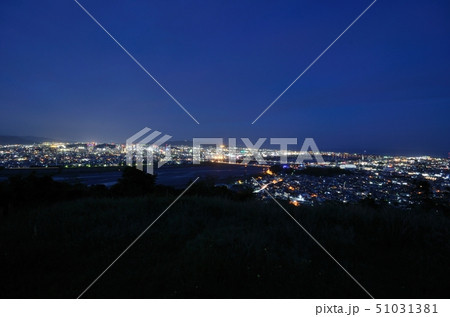 円山花木園から望む静岡市夜景 円山花木園から望む静岡市夜景 51031381