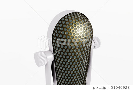 3D microphone on the stand 3D microphone on the stand 51046928