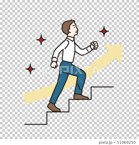 成長・スキルアップする社会人の男性 成長・スキルアップする社会人の男性 51069250