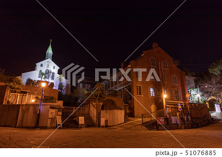 長崎_大浦天主堂_ライトアップ 51076885