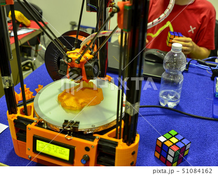 Turin, Piedmont, Italy. June 3 2018. At the Fablab Turin, Piedmont, Italy. June 3 2018. At the Fablab 51084162