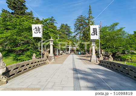 初夏の上杉神社 山形米沢 初夏の上杉神社 山形米沢 51098819