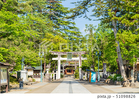 初夏の上杉神社 山形米沢 初夏の上杉神社 山形米沢 51098826