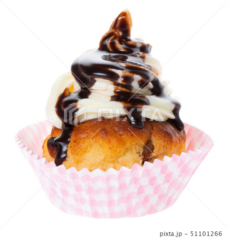 cupcakes with whipped cream decorated chocolate cupcakes with whipped cream decorated chocolate 51101266