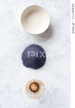 Blue matcha powder Blue matcha powder 51146826