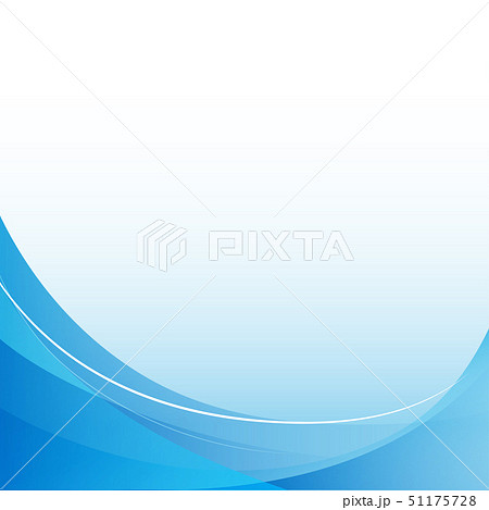 Blue water wave style abstract vector background 51175728