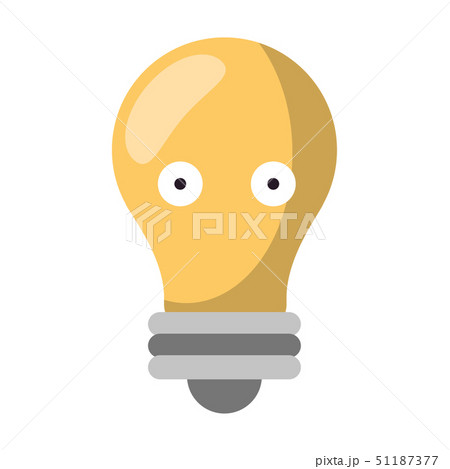 Bulb light cute cartoon Bulb light cute cartoon 51187377