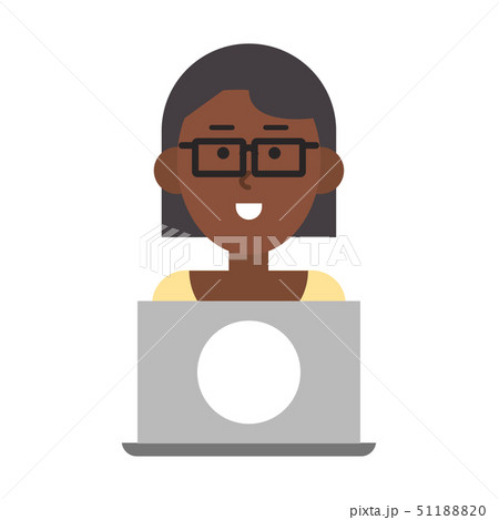 woman with laptop 51188820