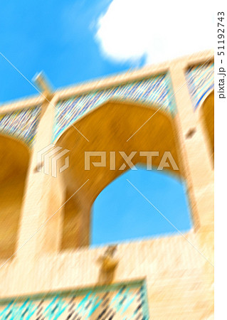 in iran the old bridge and the  river 51192743