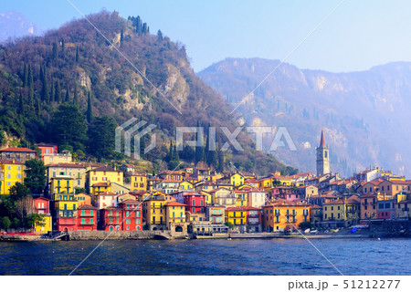 Varenna town on Lake Como, Lombardy, Italy Varenna town on Lake Como, Lombardy, Italy 51212277