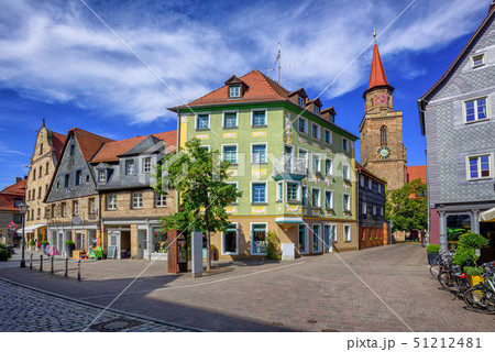 Old town of Furth, Bavaria, Germany Old town of Furth, Bavaria, Germany 51212481