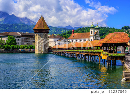 Medieval Old Town of Lucerne, Switzerland 51227046