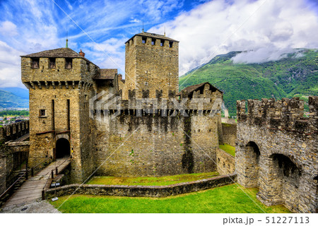 Montebello castle, Bellinzona, Switzerland Montebello castle, Bellinzona, Switzerland 51227113