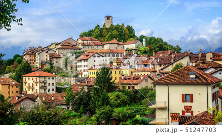 Feltre historical Old Town in Dolomites, Italy 51247703
