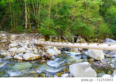 恵那山　広河原登山口からすぐの橋 51255843