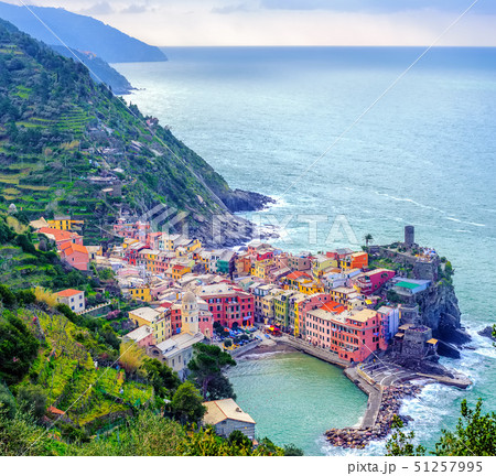Vernazza town, Cinque Terre, Italy Vernazza town, Cinque Terre, Italy 51257995