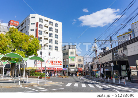 駅前風景　御影駅　阪神御影 51283090