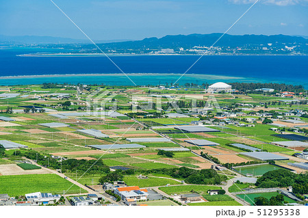 伊江島タッチューからみた景色　 51295338